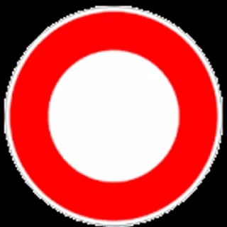 Circulation interdite dans les deux sens